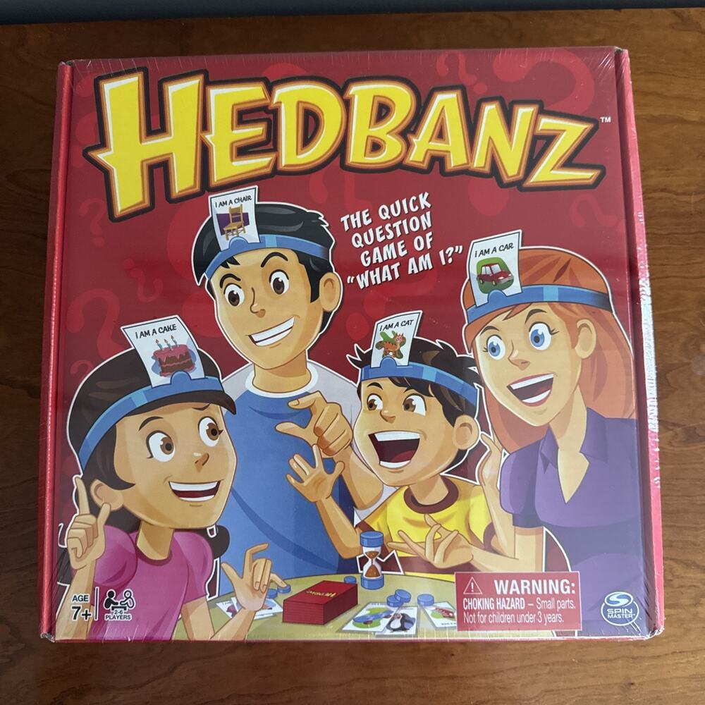 Hedbanz The Quick Question‎ Game of What Am I? Card Game Ages 7+
